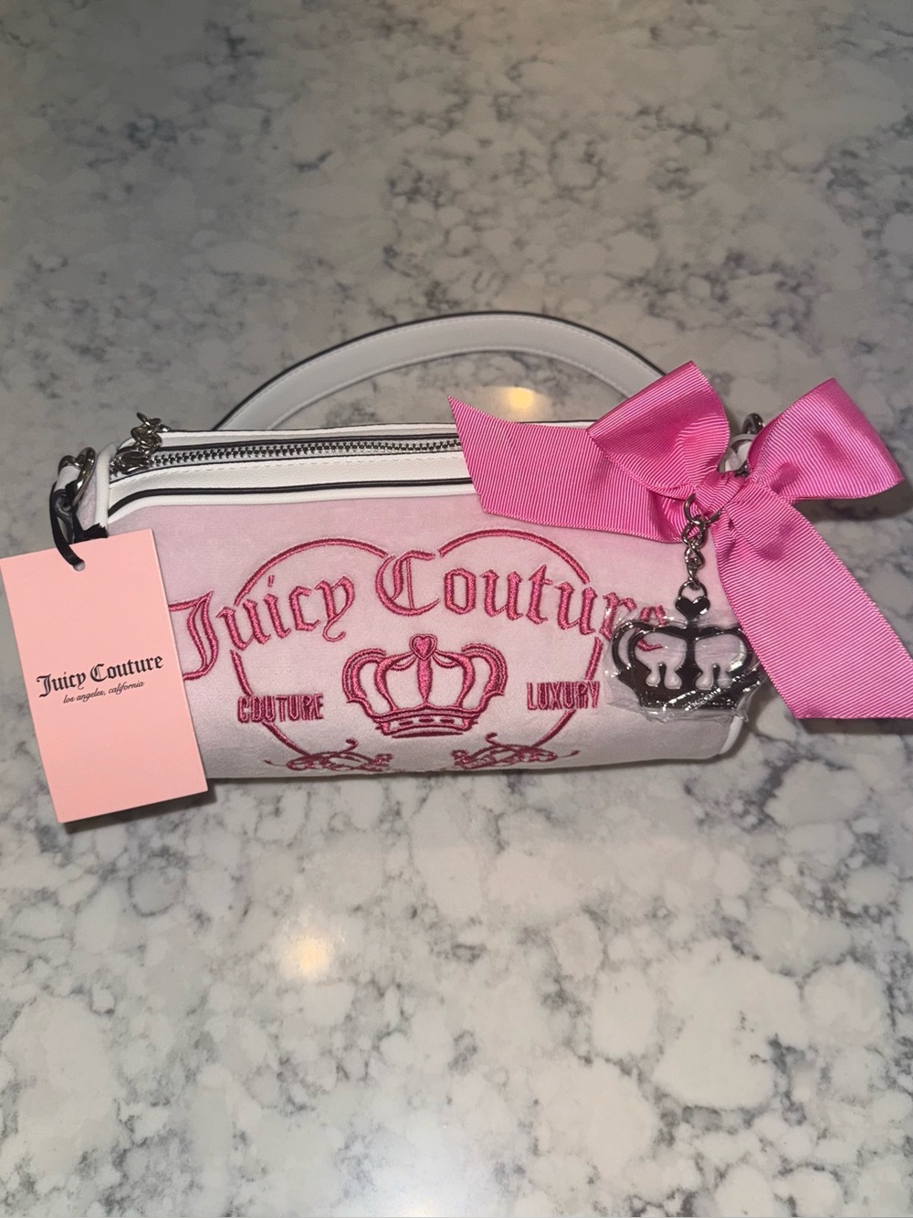Juicy couture barrel bag